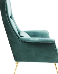 Best KARE Design Fotel Vegas Forever Bluegreen 89x115 cm turkusowy - KARE