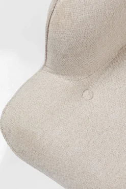 Sale KARE Design Fotel Vicky 73x94 cm kremowy - nogi dębowe - KARE