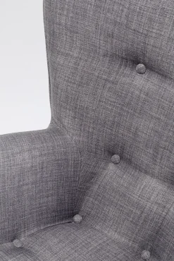 Sale KARE Design Fotel Vicky 73x94 cm szary - KARE