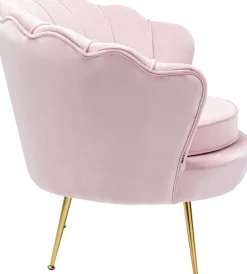 Discount KARE Design Fotel Water Lily 83x77 cm jasnoróżowy - KARE