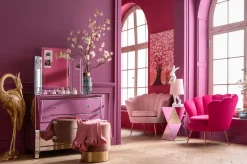 Discount KARE Design Fotel Water Lily 83x77 cm jasnoróżowy - KARE