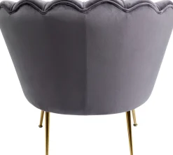 Clearance KARE Design Fotel Water Lily 85x78 cm szary - KARE