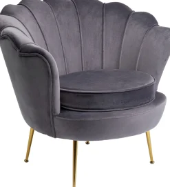 Clearance KARE Design Fotel Water Lily 85x78 cm szary - KARE