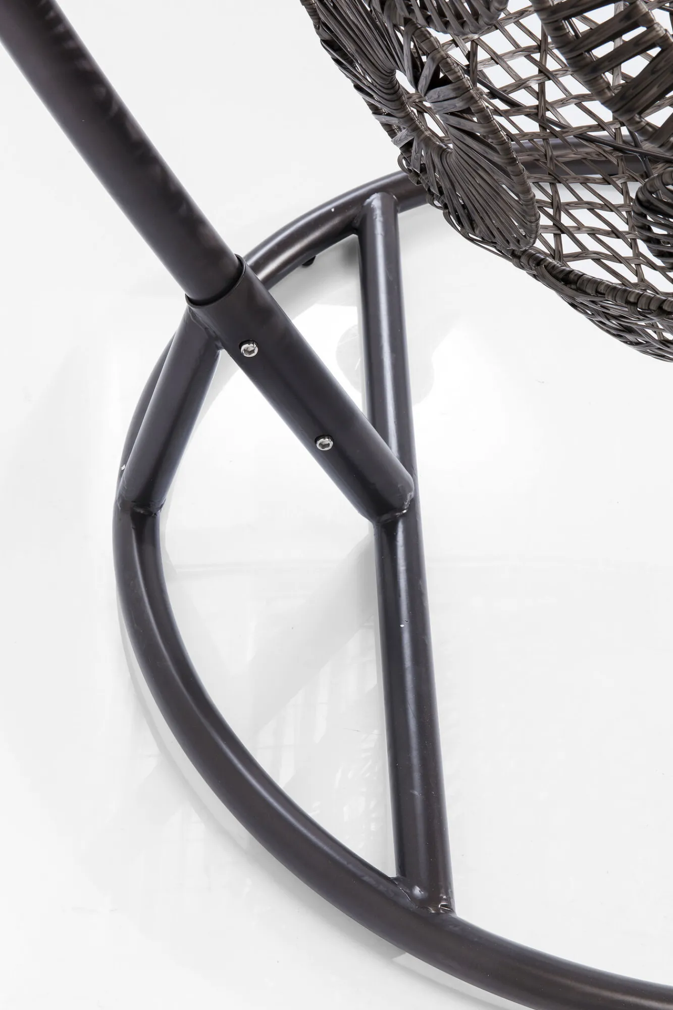 New KARE Design Fotel wiszący Ibiza 104x203 cm brązowy - KARE