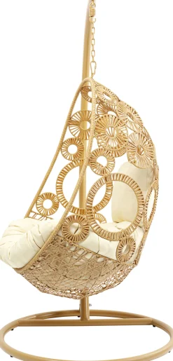 Best KARE Design Fotel wiszący Ibiza 120x209 cm naturalny - KARE