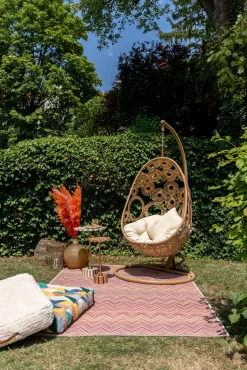 Best KARE Design Fotel wiszący Ibiza 120x209 cm naturalny - KARE