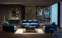 Online KARE Design Hoker After Work 40x74 cm turkusowy - KARE