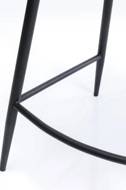 Hot KARE Design Hoker aksamitny żółty z oparciem i podłokietnikami 69 cm - KARE