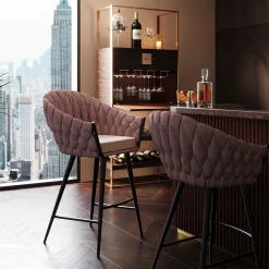 Fashion KARE Design Hoker Knot 60x103 cm brązowy - nogi czarne - KARE