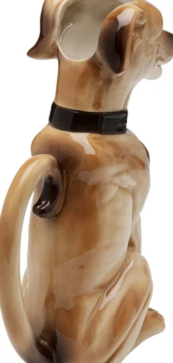 Clearance KARE Design Karafka brązowa 1,2 L motyw zwierzęcy pies - KARE