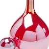 Sale KARE Design Karafka dekoracyjna czerwona ręcznie dmuchane szkło Ø21x47 cm - KARE