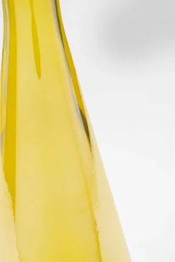 Sale KARE Design Karafka dekoracyjna żółta ręcznie dmuchane szkło Ø18x53 cm - KARE