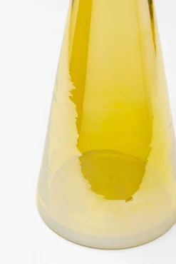 Sale KARE Design Karafka dekoracyjna żółta ręcznie dmuchane szkło Ø18x53 cm - KARE