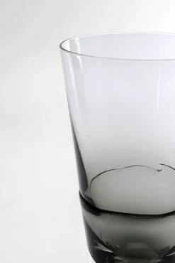 Outlet KARE Design Kieliszek do szampana Mimi szary 24cm - KARE