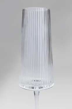 Online KARE Design Kieliszek do szampana Riffle 215 ml - KARE