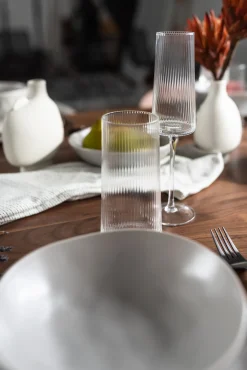 Online KARE Design Kieliszek do szampana Riffle 215 ml - KARE