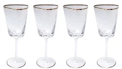 Best KARE Design Kieliszek do wina Hommage 9x22 cm transparentny - KARE