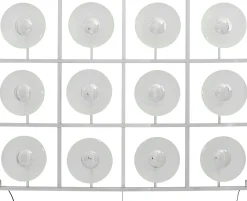 Best KARE Design Kinkiet Ufo 186x140 cm srebrny - KARE