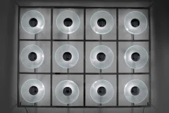 Best KARE Design Kinkiet Ufo 186x140 cm srebrny - KARE