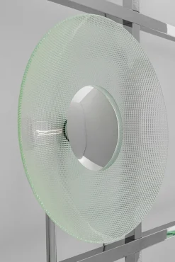 Best KARE Design Kinkiet Ufo 186x140 cm srebrny - KARE