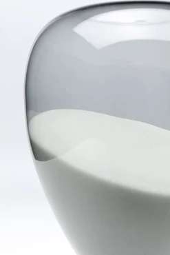 Discount KARE Design Klepsydra szklana przydymiona Ø9x25 cm - KARE