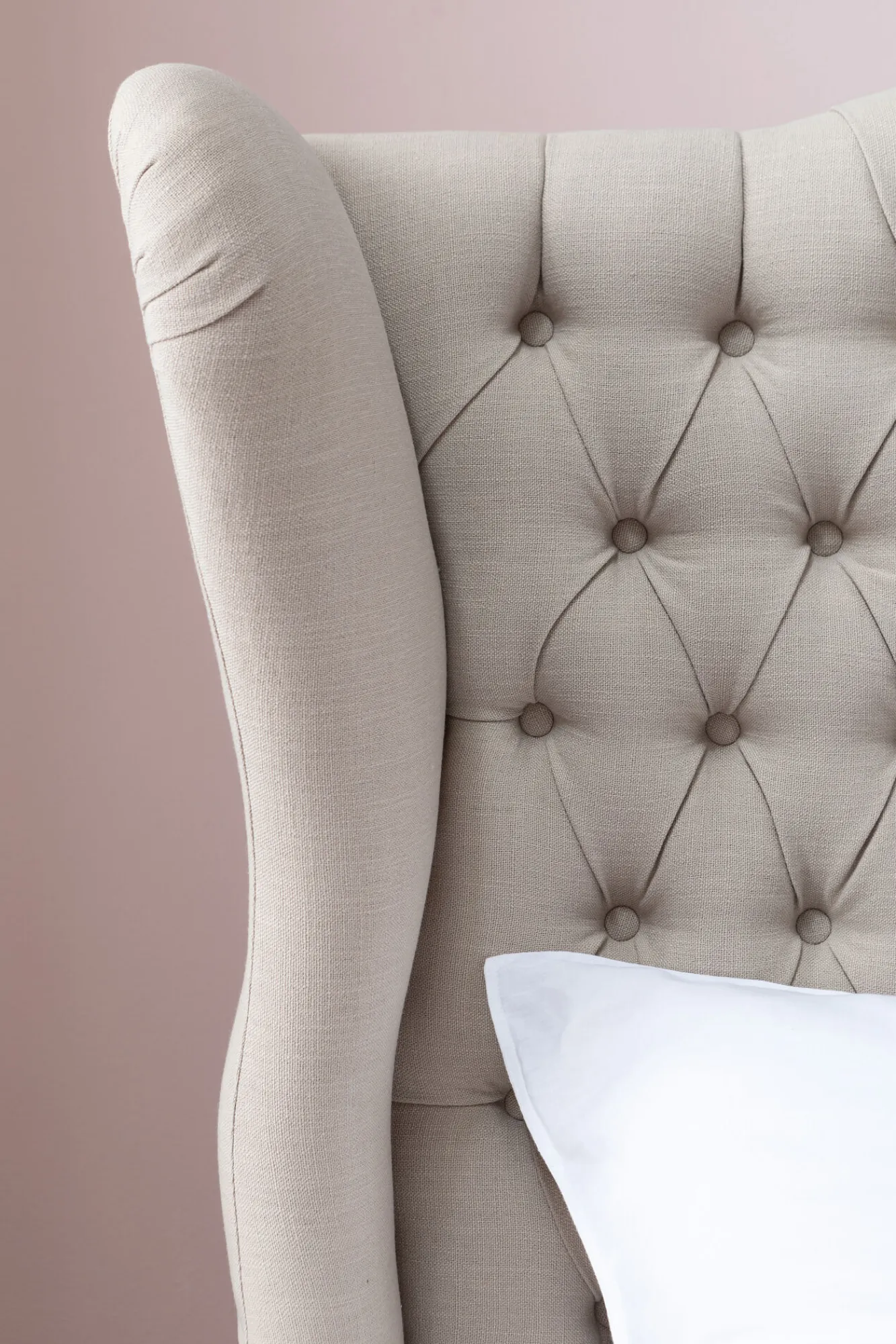 Fashion KARE Design Łóżko City Spirit 180x200 cm beżowe - KARE