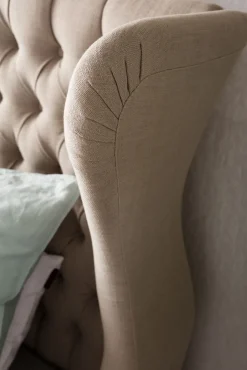 Outlet KARE Design Łóżko City Spirit 160x200 cm beżowe - KARE