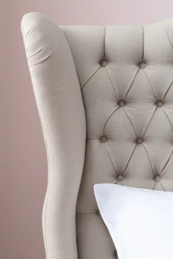 Outlet KARE Design Łóżko City Spirit 160x200 cm beżowe - KARE