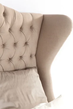 Outlet KARE Design Łóżko City Spirit 160x200 cm beżowe - KARE