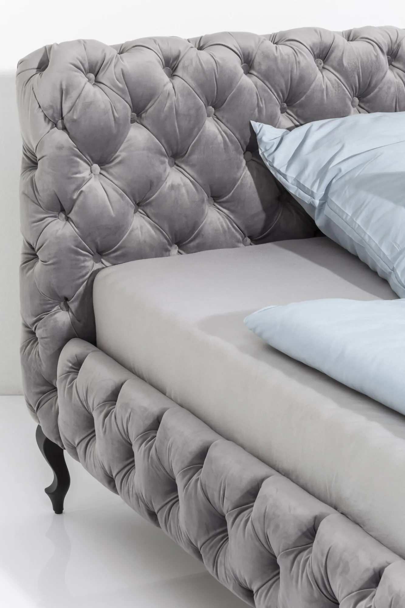 Sale KARE Design Łóżko Desire 180x200 cm szare - KARE