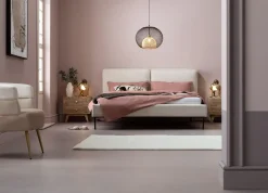 Hot KARE Design Łóżko East Side 180x200 cm kremowe - KARE