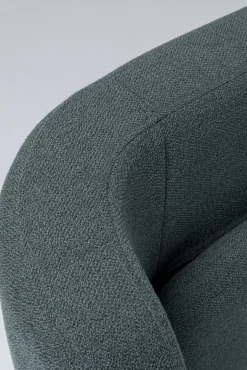 Online KARE Design Łóżko podwójne tapicerowane zielone nogi czarne stalowe 180x200 cm - KARE