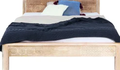 Outlet KARE Design Łóżko Puro High 180x200 cm mango - KARE