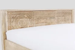 Outlet KARE Design Łóżko Puro High 180x200 cm mango - KARE