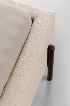 Fashion KARE Design Łóżko Tivoli 160x200 cm ecru - KARE