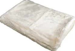 New KARE Design Koc Fur Polar 200x140 kremowy - KARE