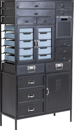 Sale KARE Design Komoda Art Factory 77x133 cm czarna - KARE