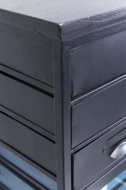 Sale KARE Design Komoda Art Factory 77x133 cm czarna - KARE