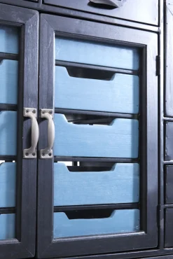 Sale KARE Design Komoda Art Factory 77x133 cm czarna - KARE