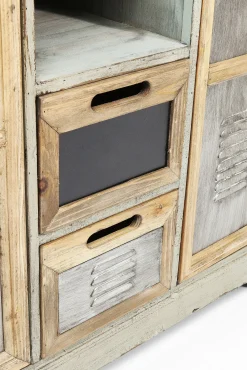 Sale KARE Design Komoda Barber Shop 81x162 cm drewniana - KARE