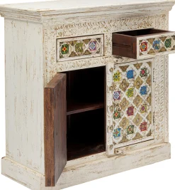 Hot KARE Design Komoda Bazar 90x90 cm mango kolorowa - KARE