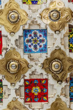 Hot KARE Design Komoda Bazar 90x90 cm mango kolorowa - KARE