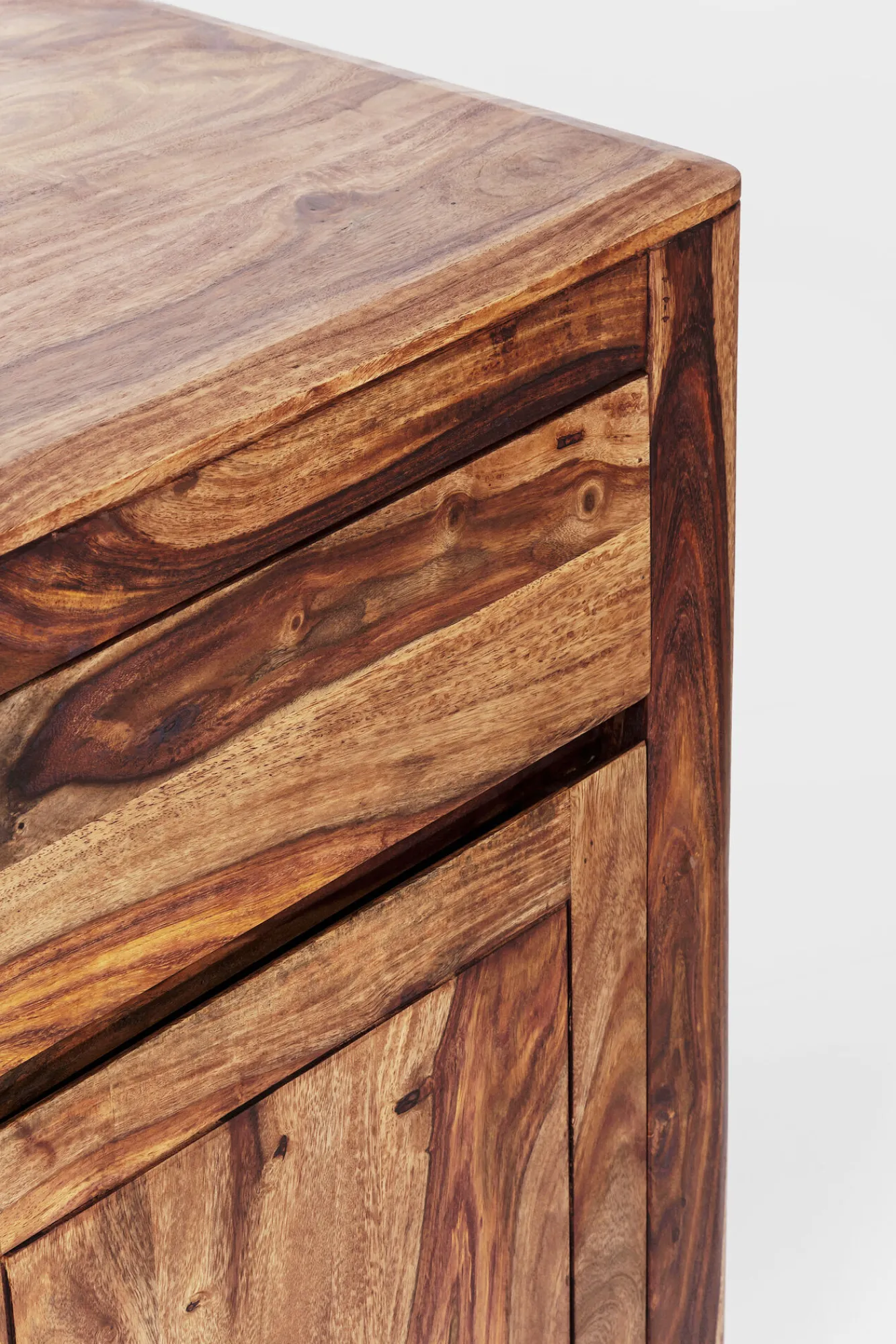 Sale KARE Design Komoda Brooklyn 145x85 cm jasnobrązowa - KARE