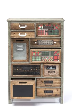 Fashion KARE Design Komoda California 65x98 cm kolorowa - KARE