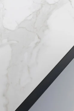 Clearance KARE Design Komoda Catania 180x61 cm ciemnoszara - blat szklany - KARE