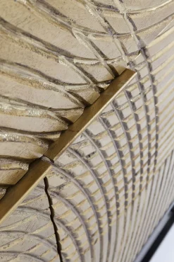 Outlet KARE Design Komoda Circulo 120x150 cm czarno-złota - KARE