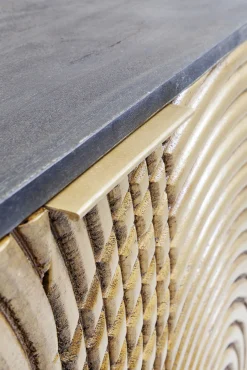 Online KARE Design Komoda Circulo 160x80 cm czarno-złota - KARE