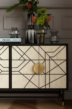 Discount KARE Design Komoda Credenza 150x80 cm czarna - KARE