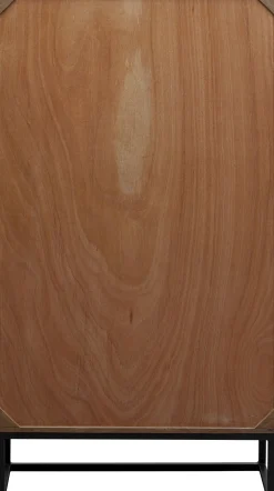 New KARE Design Komoda drewniana 2-drzwiowa boho podstawa czarna 76x140 cm - KARE