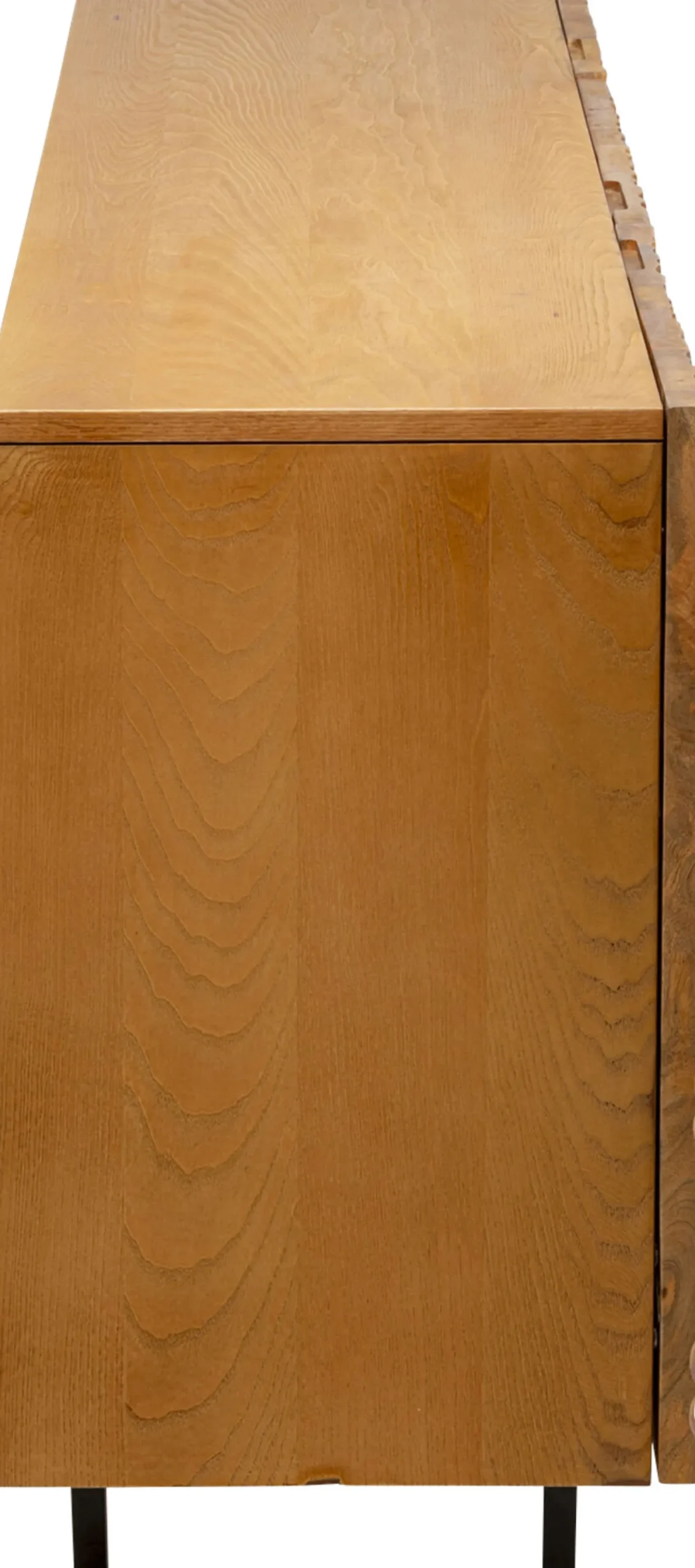 Best KARE Design Komoda 3-drzwiowa do salonu drewno mango ręczne wykonanie 160x75 cm - KARE